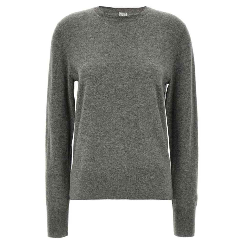 TOTEME Gray Cashmere Women's Cardigan